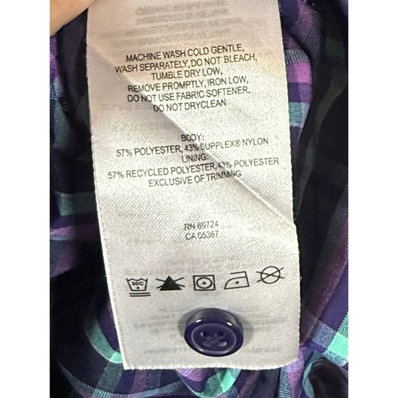 Columbia‎ Omni-Shade Plaid Button Up Sun Protection Shirt L - Picture 4 of 4